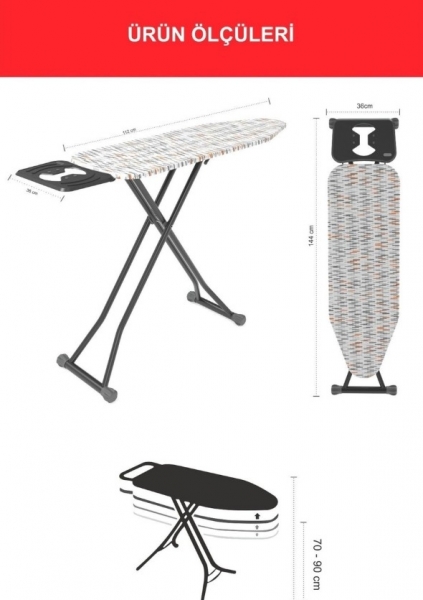 Devecioğlu Harbinger Mm390 Ütü Masası