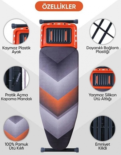 Devecioğlu Harbinger mm0360 Ütü Masası