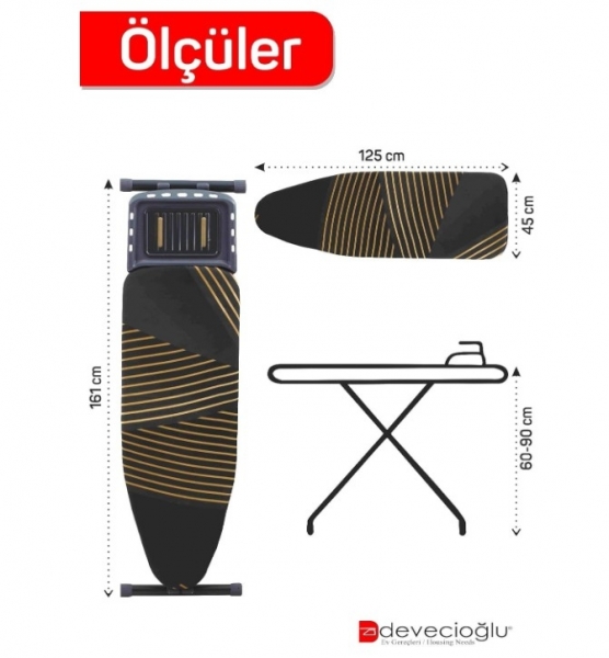 Devecioğlu Harbinger MM142 İnovaBoard Ütü Masası