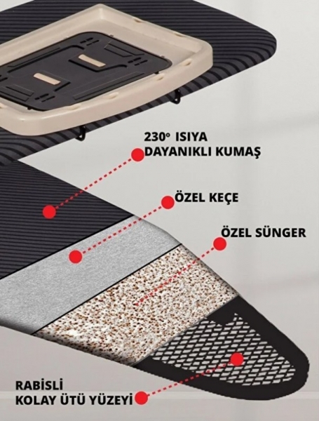 Carolina 222 Ütü Masası