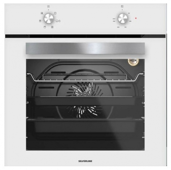 Silverline Beyaz Ankastre Set CS5622W01 + BO6501W01 + 3364 Link Flat