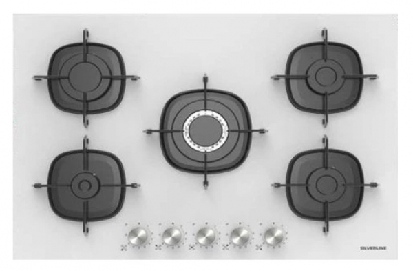 Silverline Beyaz Ankastre Set CS5622W01 + BO6501W01 + 3364 Link Flat