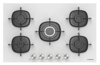 Silverline Beyaz Ankastre Set CS5622W01 + BO6501W01 + 3364 Link Flat
