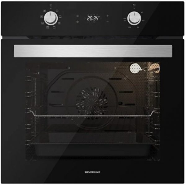 Silverline Siyah 1006 Ankastre Set CS5335B02 + BO6504B01 + 3370 Green Tech Eterno