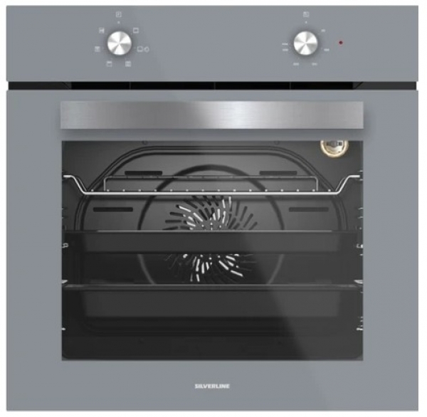 Silverline Gri Ankastre Set CS5622S01 + BO6501S01 + 3457 Soho