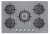 Silverline Gri Ankastre Set CS5622S01 + BO6501S01 + 3457 Soho