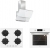 Silverline Beyaz Ankastre Set CS5427W01 + BO6504W01 + 3490 Oslo 60