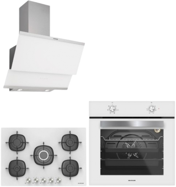 Silverline Beyaz Ankastre Set CS5622W01 + BO6501W01 + 3420 Classy 60