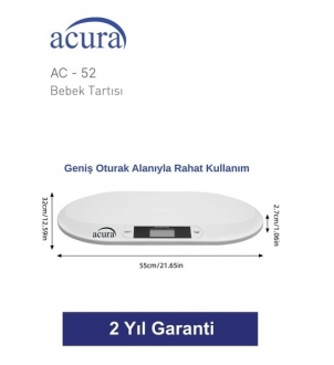 Acura AC-52 Bebek Dijital Bebek Tartısı