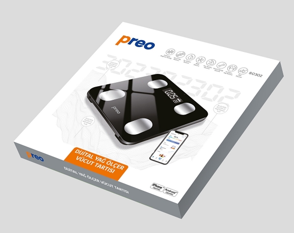 Preo Sc302 Dijital Banyo Tartısı