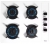Teka Beyaz Ankastre Set GBC 64002 KBC WH + HAK 625 WH + ATV 60 WH