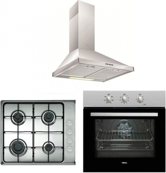 Teka İnox Ankastre Set HLX 60 4G AI AL + HE 715 SS + DF 60