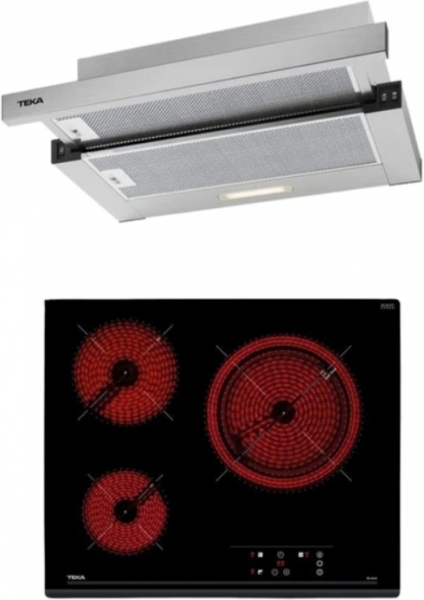 Teka Siyah 2'li Ankastre Set TZ 6316 + + Tl 6210 WH