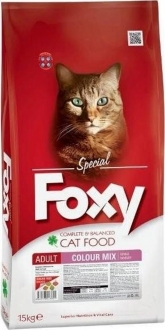 Foxy Colour Mix Yetişkin 15 kg Kedi Maması