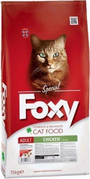 Foxy Tavuk Etli Yetişkin 15 kg Kedi Maması