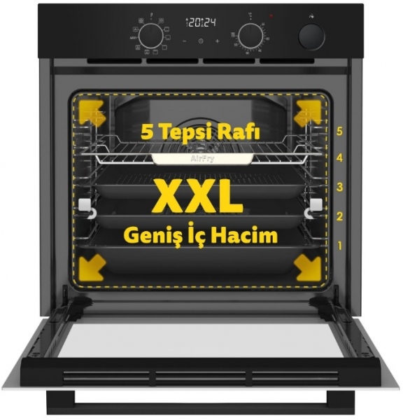 Simfer 8244 Ankastre Fırın