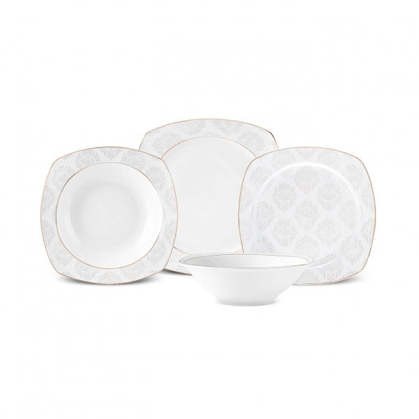 Karaca Elegance Bone Serena 24 Parça Yemek Takımı