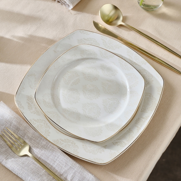 Karaca Elegance Bone Serena 24 Parça Yemek Takımı