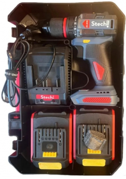 Stechend SX12 2x4.0Ah Akülü Matkap (2 Akülü / 4 Ah)