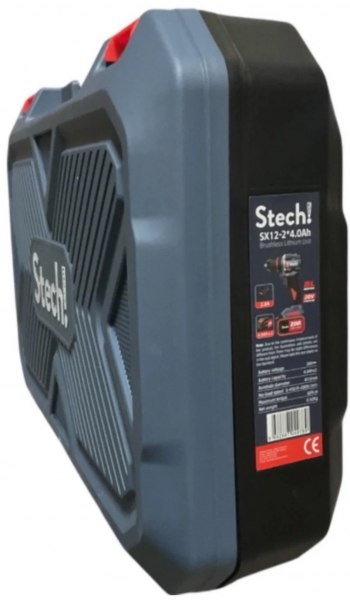 Stechend SX12 2x4.0Ah Akülü Matkap (2 Akülü / 4 Ah)
