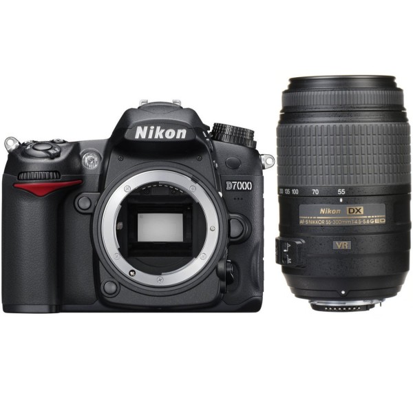 Nikon D7000 55-300mm DSLR Fotoğraf Makinesi (55-300 mm)