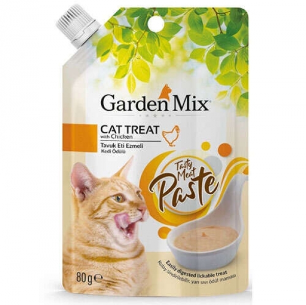 Garden Mix Tavuk Ve Karidesli Ezmeli 80 gr Kedi Maması