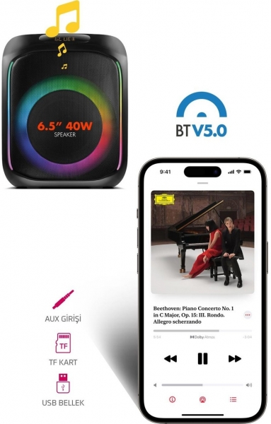 Powerway Mio Bluetooth Hoparlör