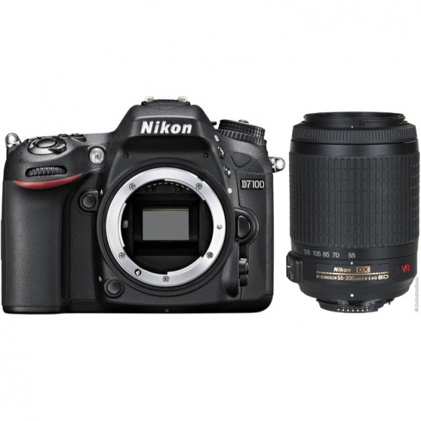 Nikon D7100 55-200mm DSLR Fotoğraf Makinesi (55-200 mm)
