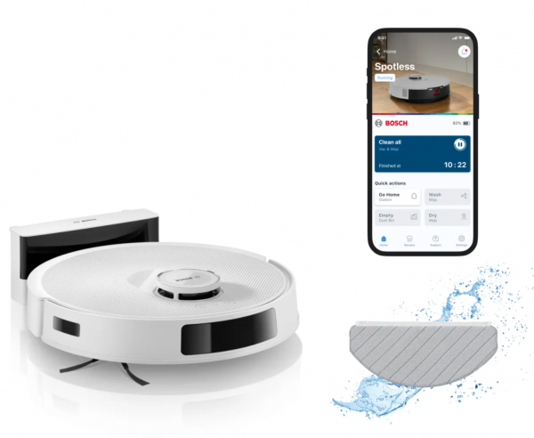 Bosch Spotless Advanced Robot Süpürge+Mop