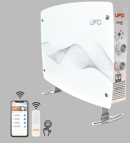 UFO Hibrit 2000W Konvektör Isıtıcı