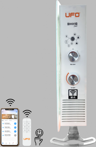 UFO Hibrit 2000W Konvektör Isıtıcı