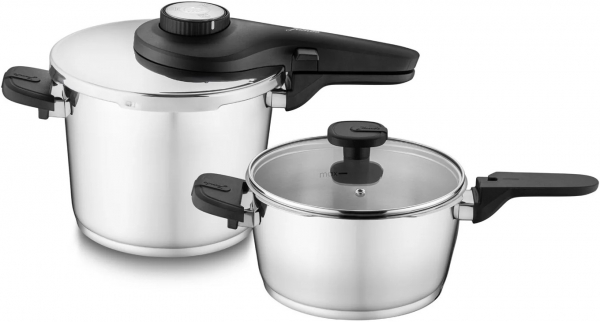 Jumbo Prime Master 6+4 Düdüklü Tencere (6 Litre / 4 Litre)