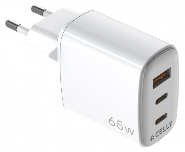 Celly UPTC1USB2USBC 65W Şarj Aleti