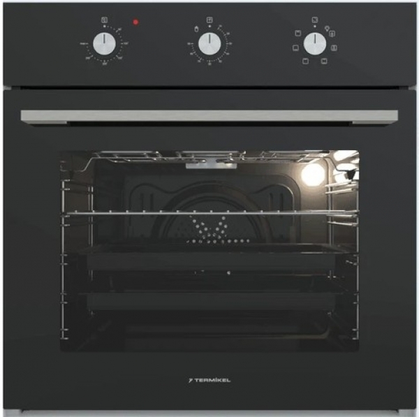 Termikel Siyah 2'li Ankastre Set BH P6194C B + BO O6435C B +