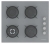 Termikel Gri 2'li Ankastre Set BH P6194C A +  + CH S6532C BA
