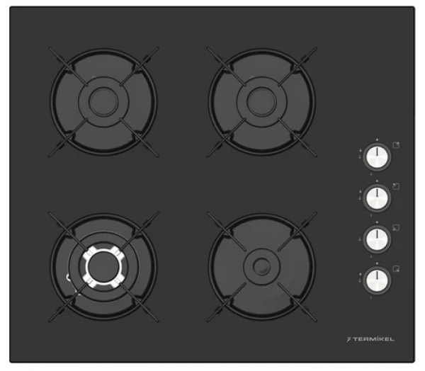 Termikel Siyah 2'li Ankastre Set BH P6194C B + + CH S6532C BB