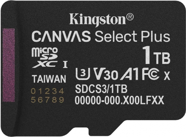 Kingston Canvas Select Plus microSD (1 TB)