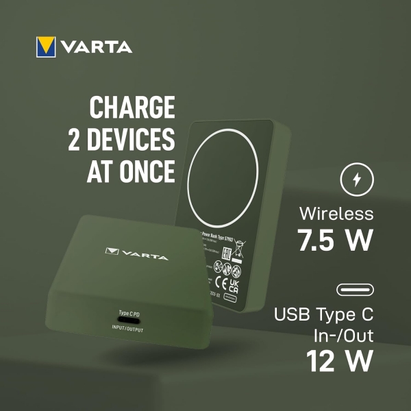 Varta Mag Pro 5000 mAh Powerbank