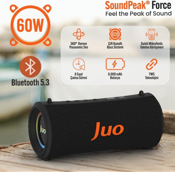 Juo SoundPeak Force Bluetooth Hoparlör