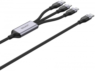 Unitek 3 in 1 USB-C Multi Şarj Kablosu