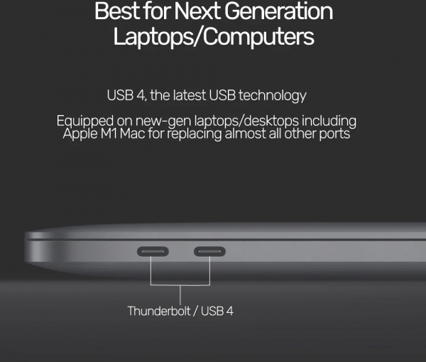 Unitek USB 4 100W Şarj Kablosu