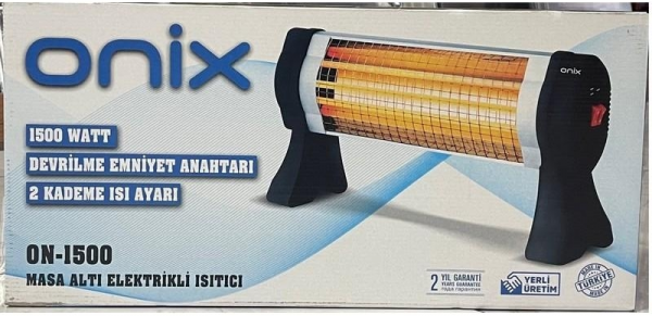 Onix On-1500 1500W Quartz Isıtıcı