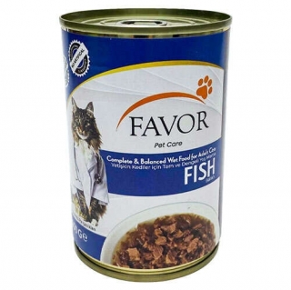Favor Balık Etli 400 gr Kedi Maması