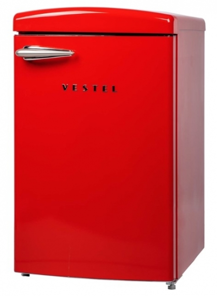 Vestel Retro SB14411 Buzdolabı (Kırmızı)