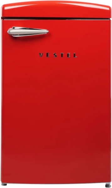 Vestel Retro SB14111 Buzdolabı (Kırmızı)