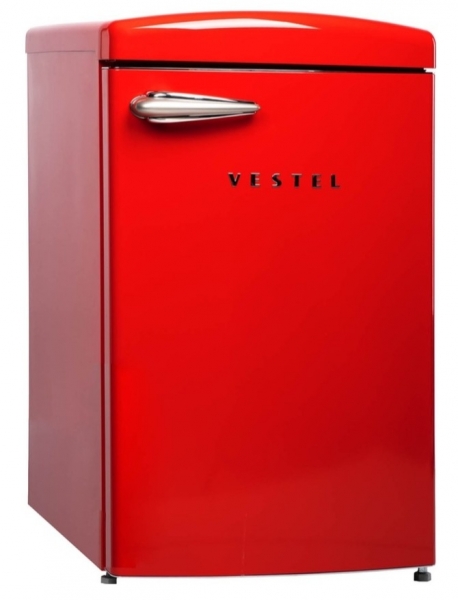 Vestel Retro SB14111 Buzdolabı (Kırmızı)