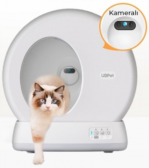 Ubtech UCAT C10 Pro Kameralı Akıllı Otomatik Kedi Tuvaleti
