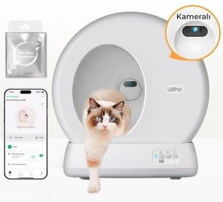Ubtech UCAT C10 Pro Kameralı Akıllı Otomatik Kedi Tuvaleti