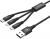 Unitek 3 in 1 USB-A Multi Şarj Kablosu