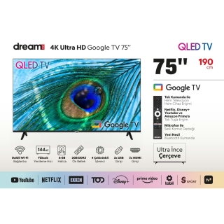 Dreamstar 75DSE101 Ultra HD (4K) TV